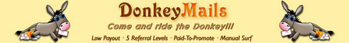 Donkey Mails banner ad
