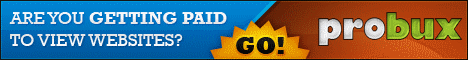 Probux banner ad